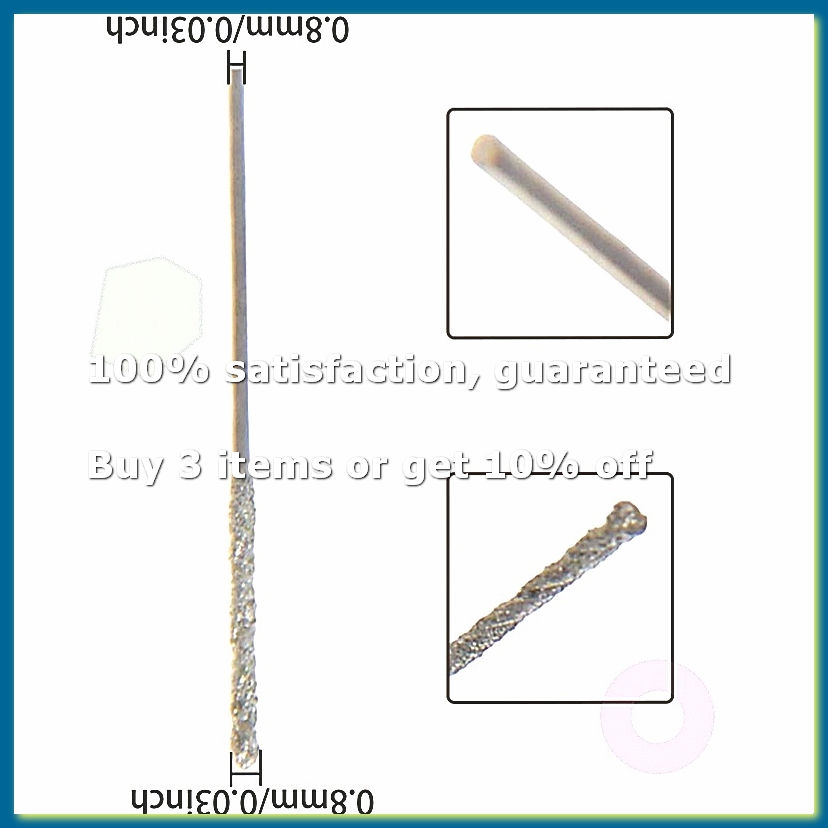 Drill Bits - ● 20 stuks 0,8 mm diamantcoating