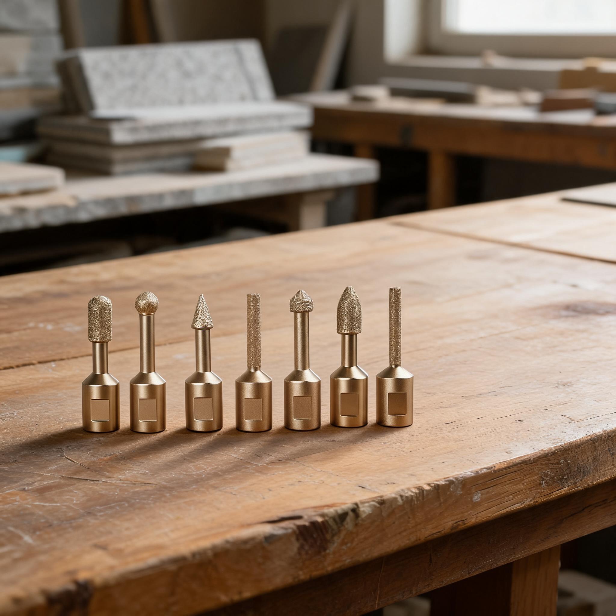 Drill Bits - 7 stuks slijpkop, keramische tegelboor, boor