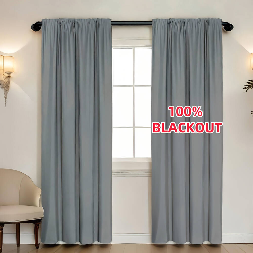 1 stuk 100% verduisterende gor - Curtain Rods recensie en prijs